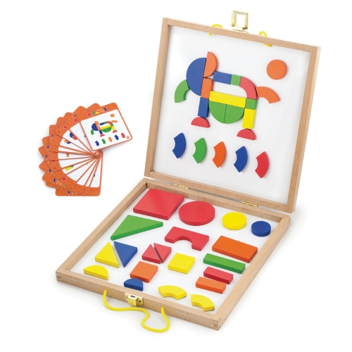 New Classic Toys magnetische vormen en doos